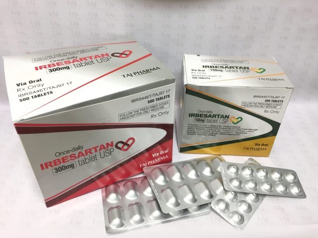 Irbesartan Tablets USP 300mg Taj Pharma