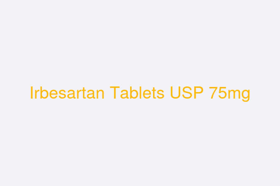 Irbesartan Tablets USP 75mg