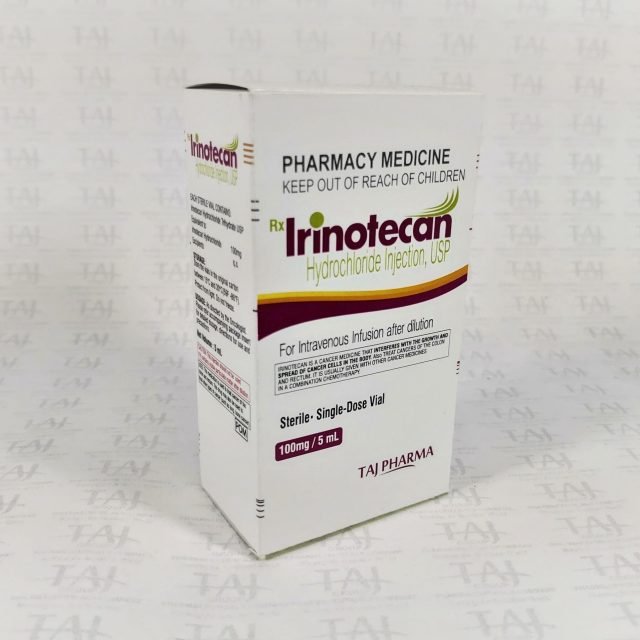 Irinotecan hydrochloride Injection USP 100mg/5ml