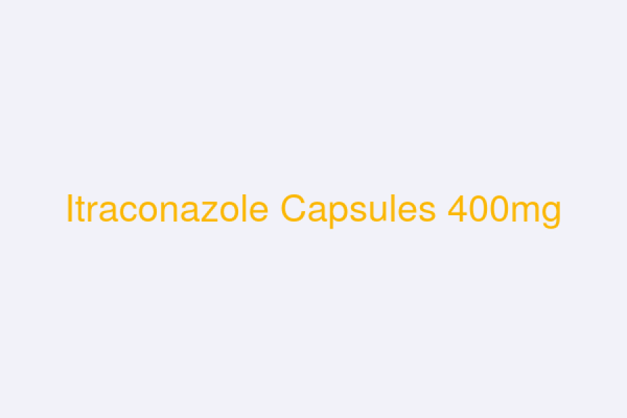 Itraconazole Capsules 400mg (Preventfung)