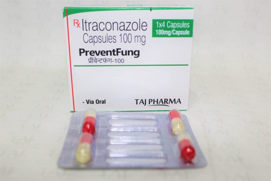 Itraconazole Capsules 100mg (Preventfung)
