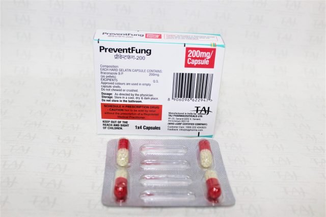 Itraconazole Capsules 200mg