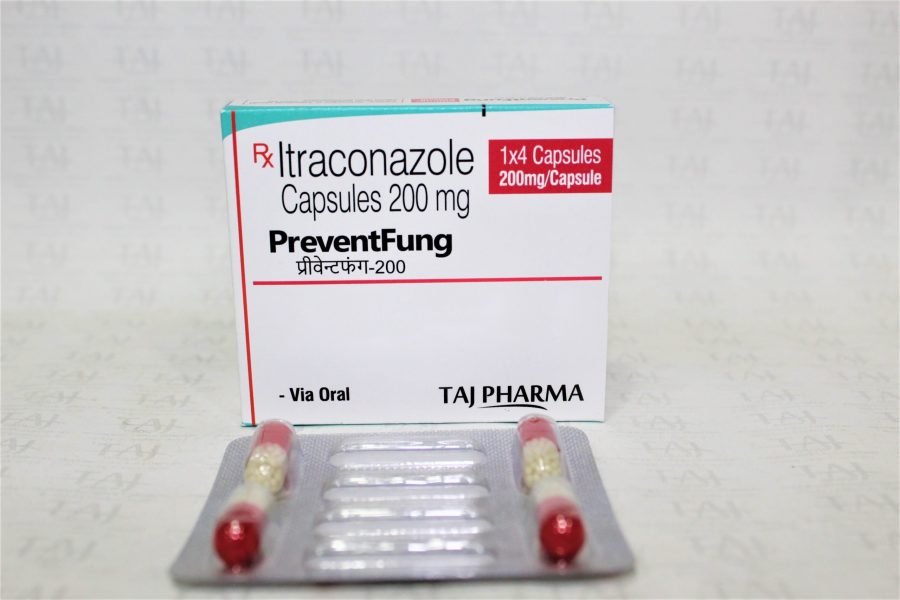 Itraconazole Capsules 200mg (Preventfung)