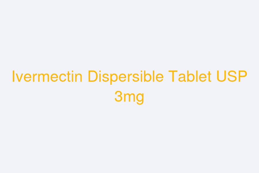 Ivermectin Dispersible Tablet USP 3mg (Iverotaj)