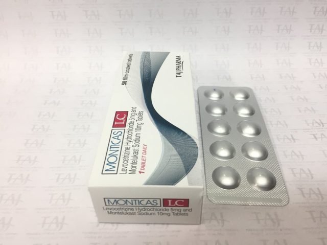 Montelukast Sodium + Levocetirizine Hydrochloride Tablet 10mg+5mg