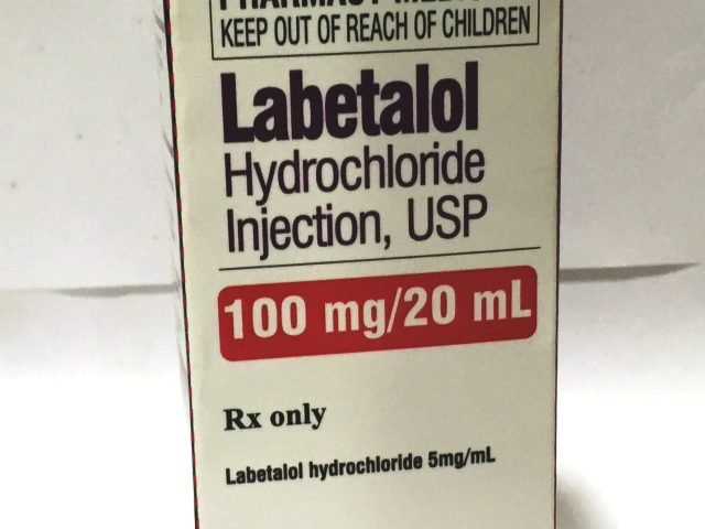 Labetalol Hydrochloride Injection USP 100mg/20ml