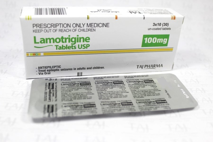 Lamotrigine 100mg tablets Taj Pharma 
