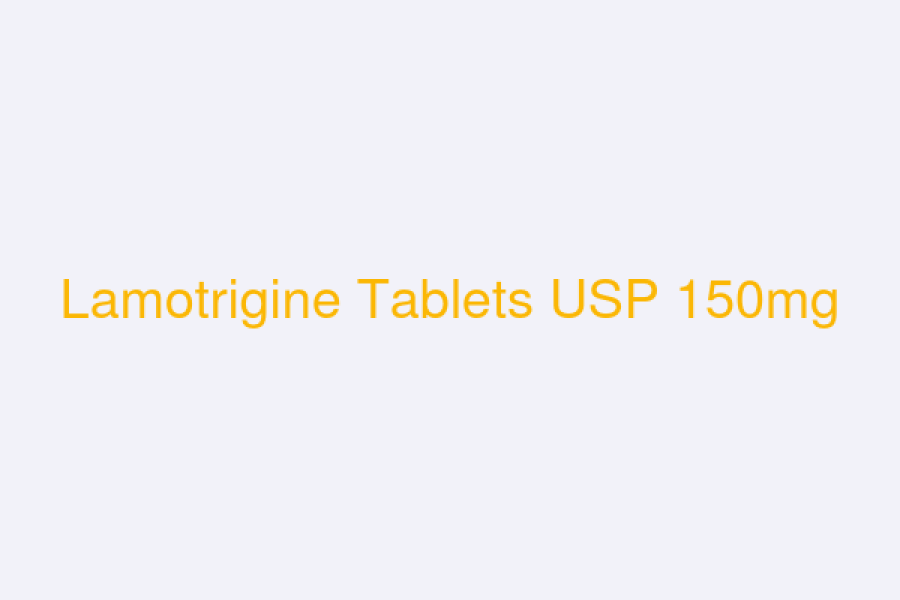 Lamotrigine Tablets USP 150mg