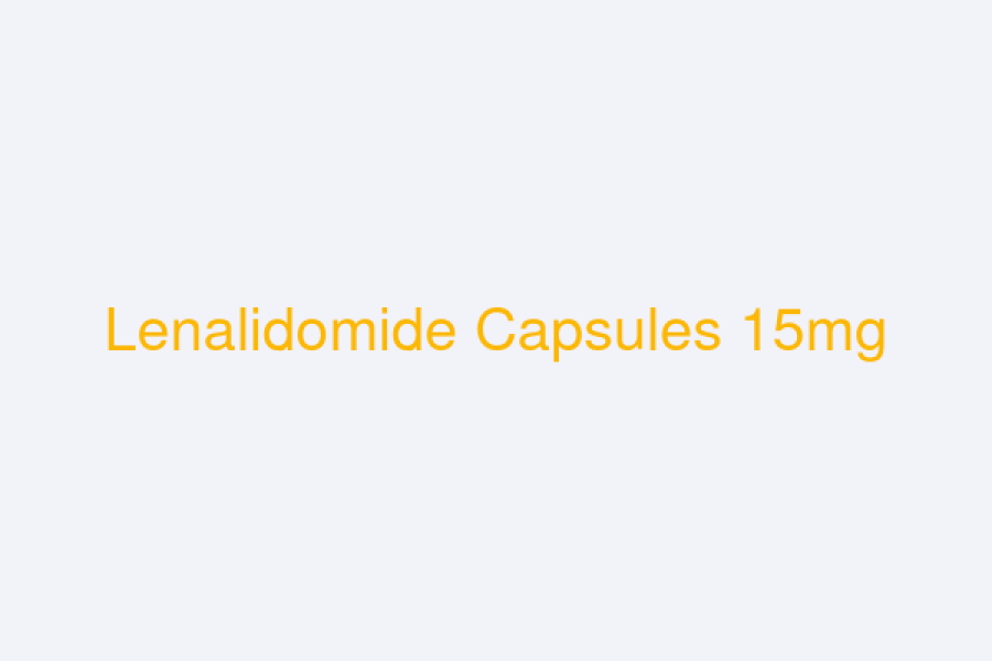 Lenalidomide Capsules 15mg