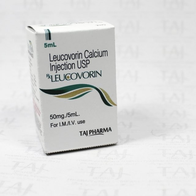 Leucovorin Calcium Injection USP 50mg/5ml Taj Pharma