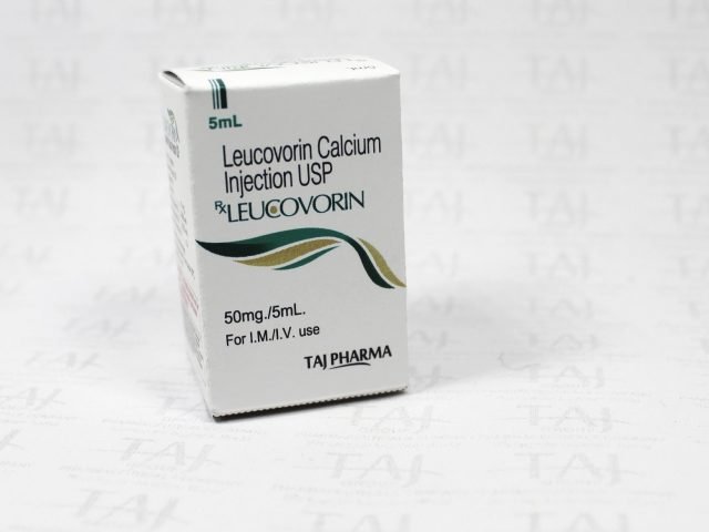 Leucovorin Calcium Injection USP (Calcium Folinate equivalent to Folinic Acid) 10mg/ml (50mg/5ml)