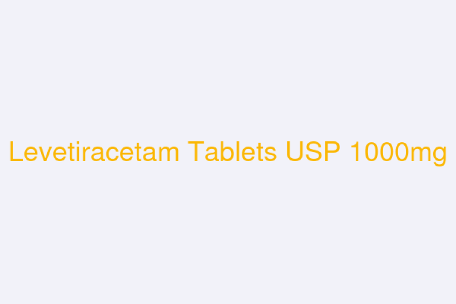 Levetiracetam Tablets USP 1000mg