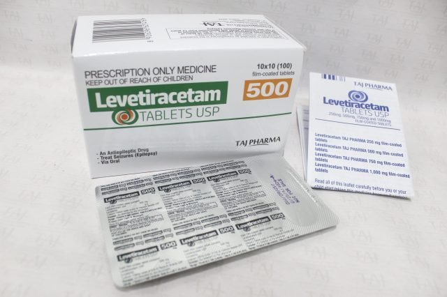 Levetiracetam Tablets USP 500mg Taj Pharma