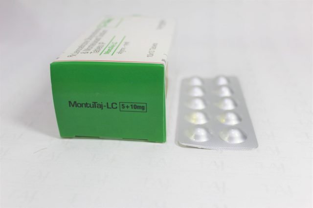 Levocetirizine Dihydrochloride & Montelukast Sodium Tablets IP 10mg+5mg 