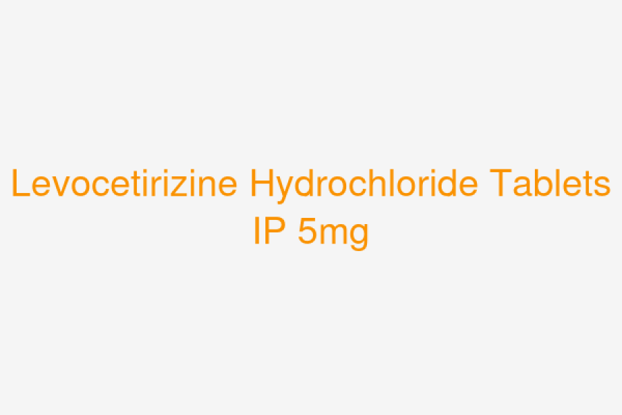 Levocetirizine Hydrochloride Tablets IP 5mg
