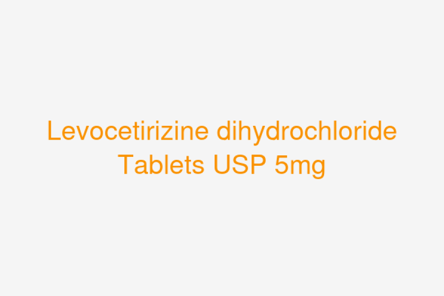 Levocetirizine dihydrochloride Tablets USP 5mg
