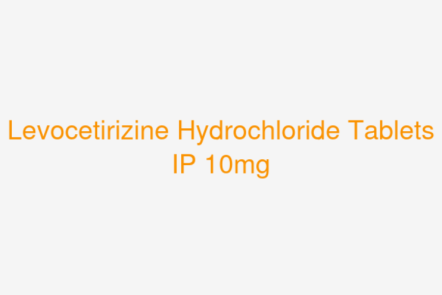 Levocetirizine Hydrochloride Tablets IP 10mg