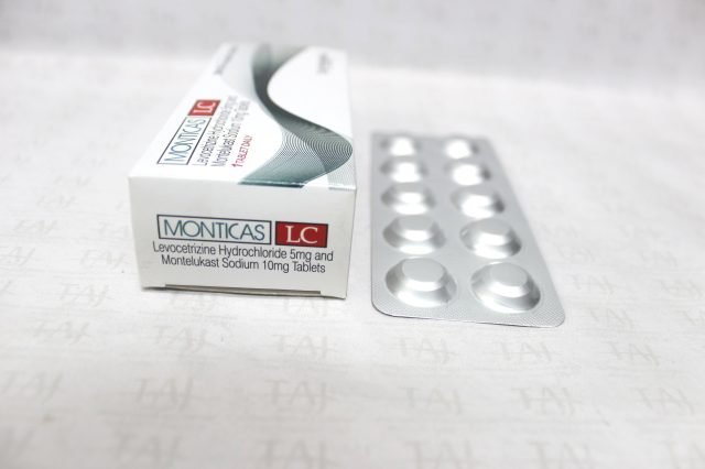 Montelukast Sodium + Levocetirizine Hydrochloride Tablet 10mg+5mg