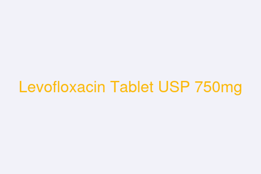 Levofloxacin Tablet USP 750mg (Levotaj)