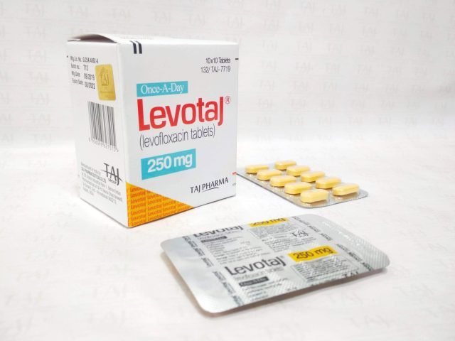 Levofloxacin Tablets  250 mg Taj Pharma