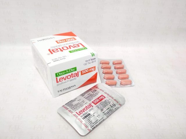 Levofloxacin Tablets 500 mg Taj Pharma