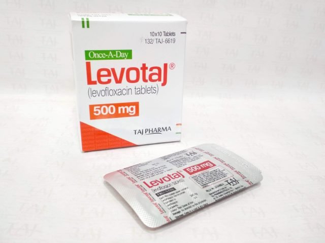 Levofloxacin Tablets 500 mg Taj Pharma