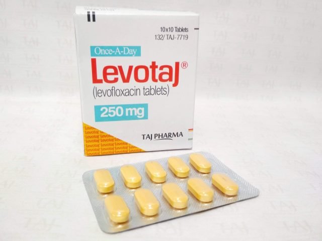 Levofloxacin Tablets USP (Levotaj) 250mg Taj Pharma