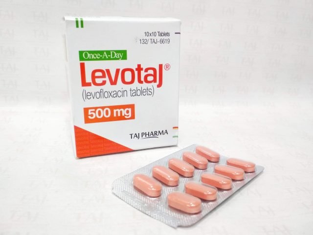 Levofloxacin Tablets (Levotaj) 500 mg Taj Pharma
