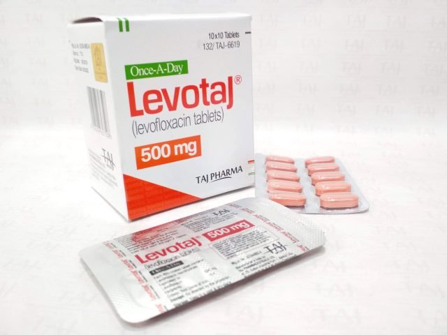 Levofloxacin Tablets (Levotaj) 500 mg Taj Pharma