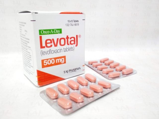 Levofloxacin Tablets USP (Levotaj) 500mg Taj Pharma