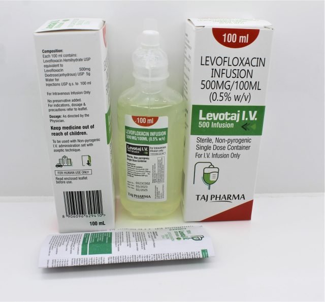 Levofloxacin Intravenous Infusion USP 500mg (Levotaj)
