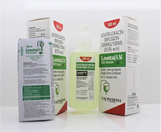 Levofloxacin Intravenous Infusion USP 500mg (Levotaj)
