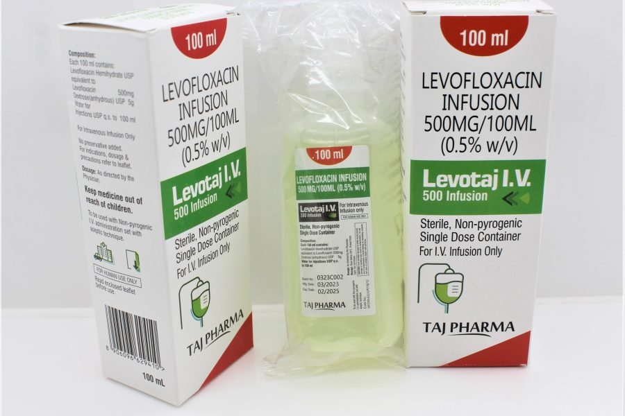 Levofloxacin Intravenous Infusion USP 500mg (Levotaj)
