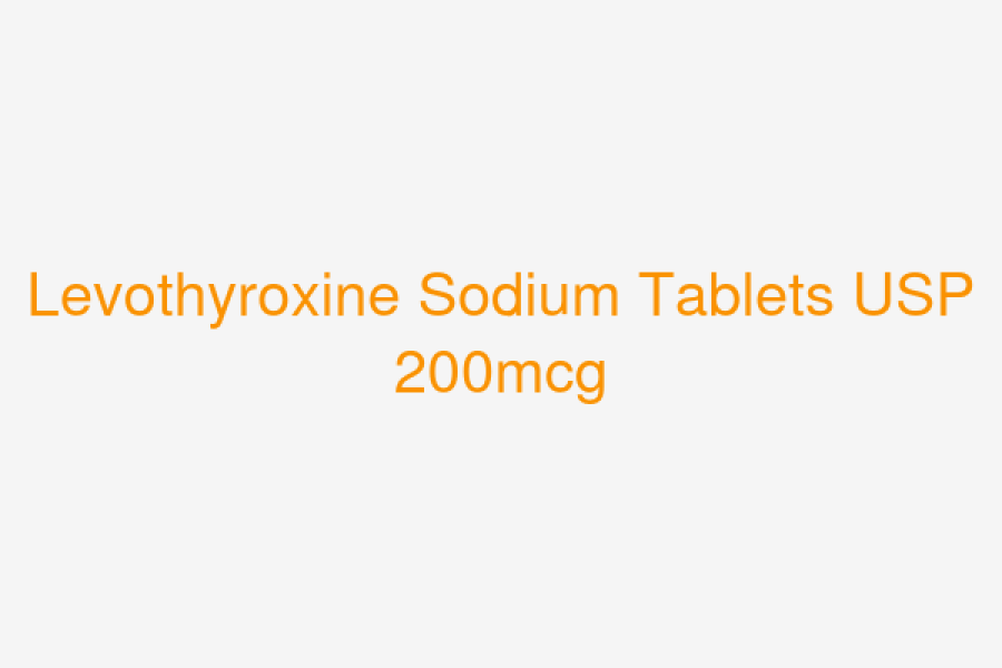 Levothyroxine Sodium Tablets USP 200mcg