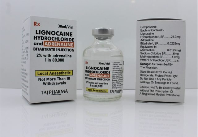 Lignocaine Hydrochloride & Adrenaline Bitartrate Injection