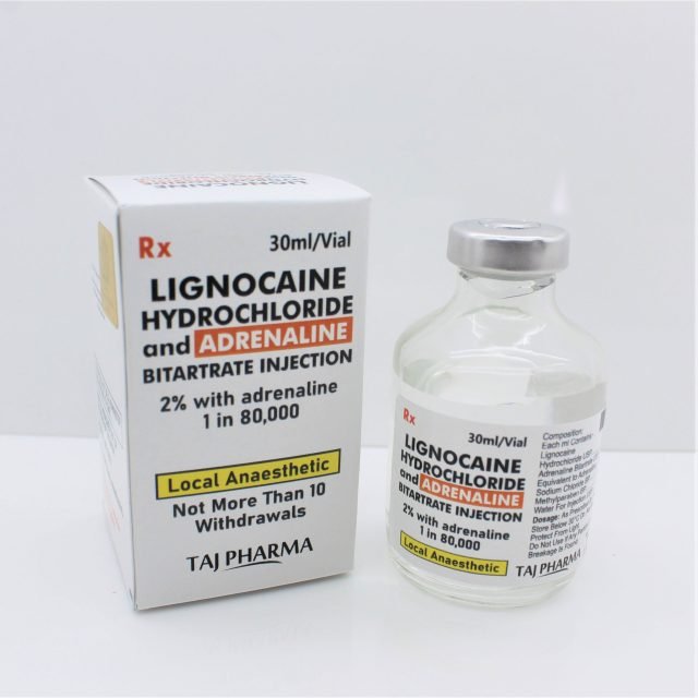 Lignocaine Hydrochloride & Adrenaline Bitartrate Injection