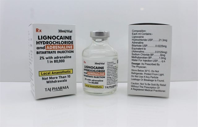 Lignocaine Hydrochloride & Adrenaline Bitartrate Injection