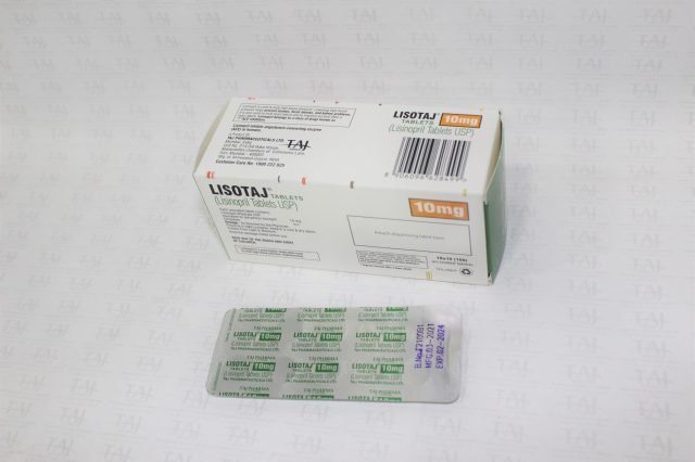Lisinopril Tablets USP 10mg