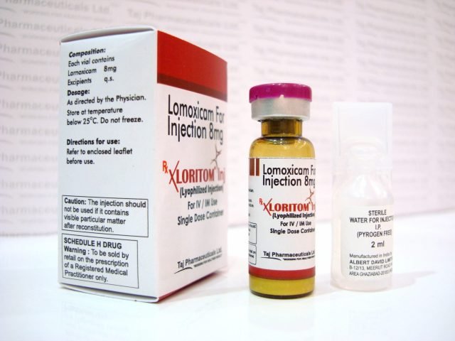 Lornoxicam for Injection 8mg (Xloritom Inj)