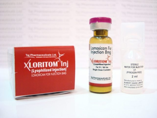 Lornoxicam for Injection 8mg (Xloritom Inj)