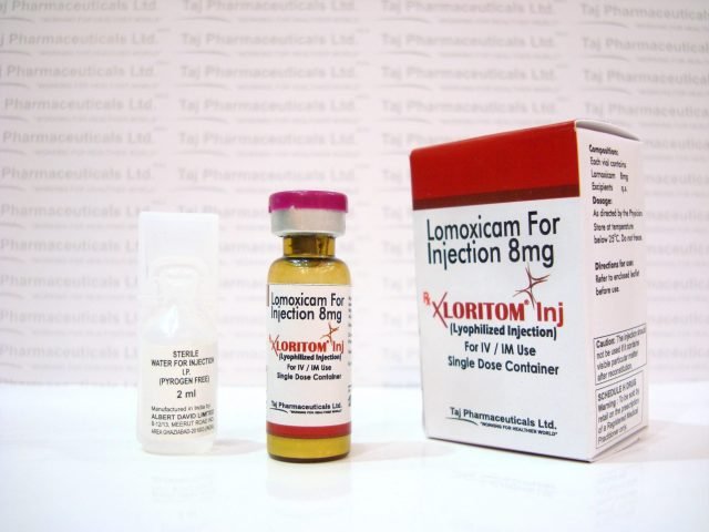 Lornoxicam for Injection 8mg (Xloritom Inj)