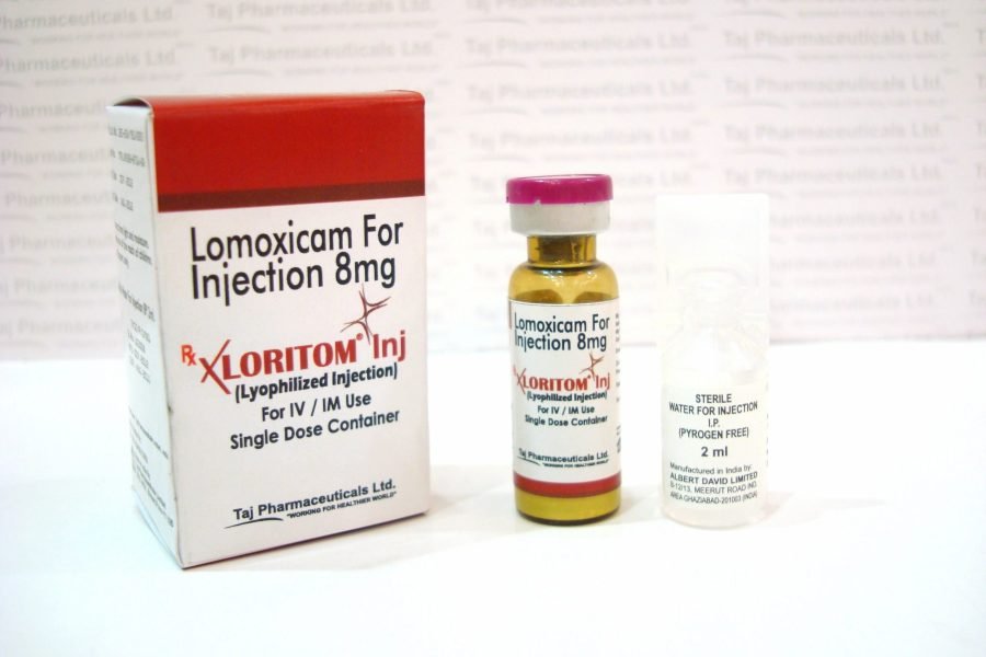 Lornoxicam for Injection 8mg Manufacturers, Exporters India