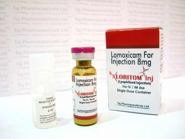 Lornoxicam for Injection 8mg (Xloritom Inj)