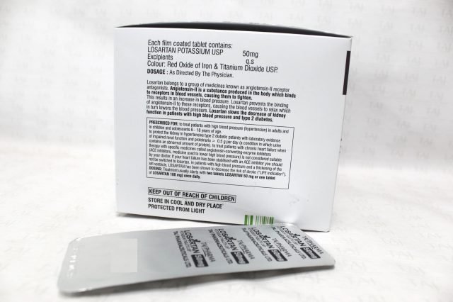 Losartan Potassium Tablets USP 50mg