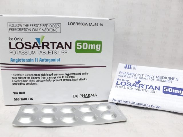 Losartan Potassium Tablets USP 50mg