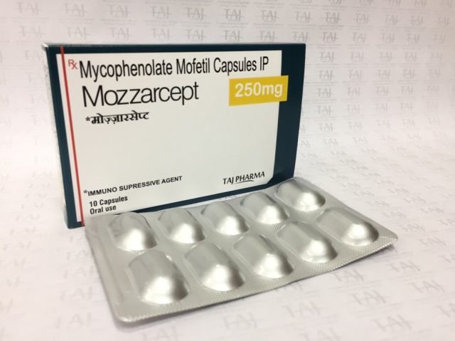 Mycophenolate Mofetil Capsules IP 250mg