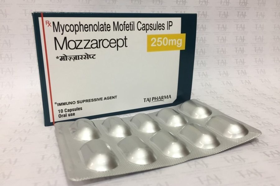 Mycophenolate Mofetil Capsules IP 250mg (MOZZARCEPT)