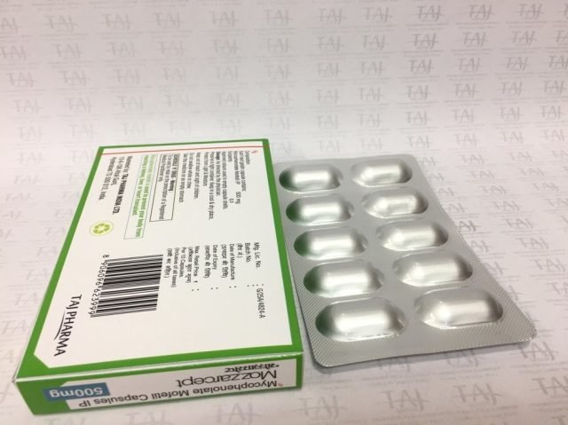 Mycophenolate Mofetil Capsules IP 500mg