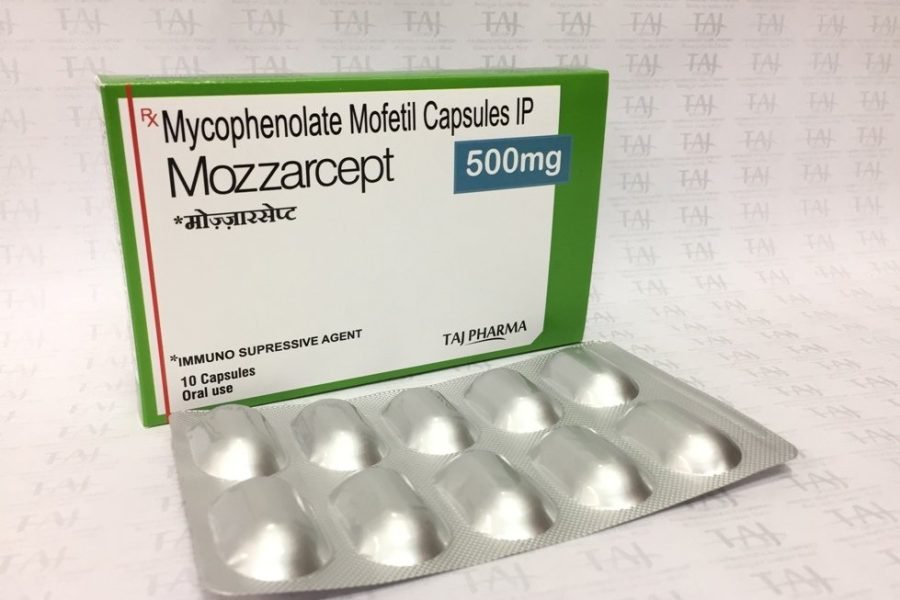 Mycophenolate Mofetil Capsules IP 500mg (MOZZARCEPT)