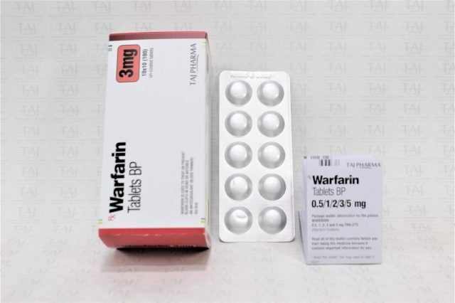 Warfarin Tablets BP 3mg